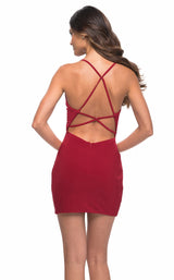La Femme 30260 Dress Red