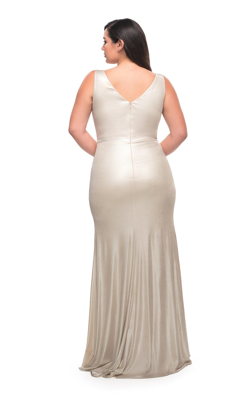 La Femme 30267 Dress Silver