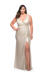 La Femme 30267 Dress Silver