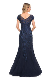 2 of 4 La Femme 30269 Dress Navy