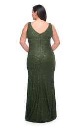 La Femme 30307 Dress Emerald