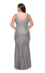 La Femme 30307 Dress Silver