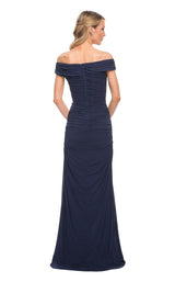 2 of 4 La Femme 30363 Dress Navy