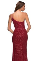 10 of 12 La Femme 30391 Dress Red