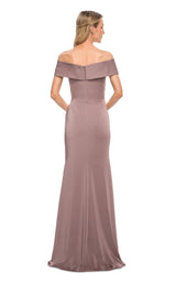 2 of 4 La Femme 30397 Dress Cocoa