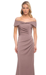 3 of 4 La Femme 30397 Dress Cocoa