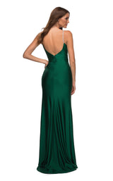 3 of 7 La Femme 30435 Dress Emerald
