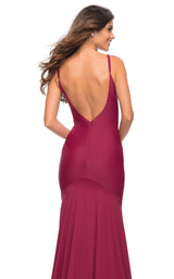 10 of 12 La Femme 30458 Dress Berry