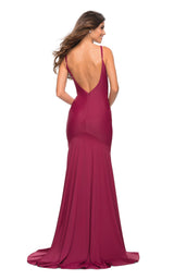 4 of 12 La Femme 30458 Dress Berry