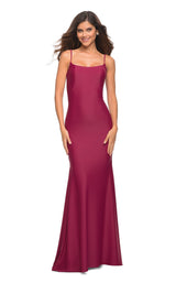 1 of 12 La Femme 30458 Dress Berry