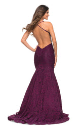2 of 4 La Femme 30467 Dress Dark-Berry