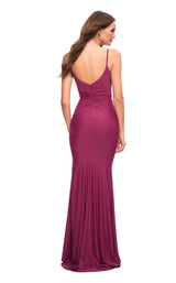 4 of 10 La Femme 30482 Dress Berry