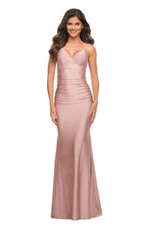 3 of 9 La Femme 30503 Dress Mauve