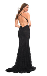 2 of 4 La Femme 30511 Dress Black