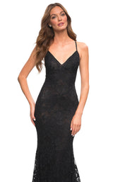 3 of 4 La Femme 30511 Dress Black