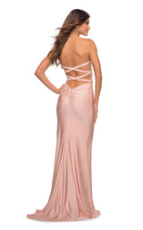 2 of 3 La Femme 30515 Dress Mauve