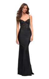 La Femme 30521 Dress Black