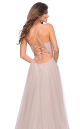 4 of 4 La Femme 30536 Dress Mauve