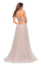 2 of 4 La Femme 30536 Dress Mauve