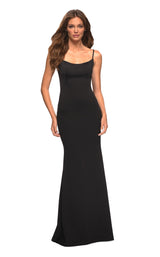 1 of 3 La Femme 30541 Dress Black