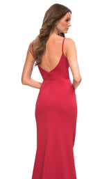 4 of 4 La Femme 30544 Dress Red