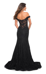2 of 4 La Femme 30564 Dress Black