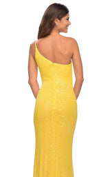 15 of 15 La Femme 30618 Dress Yellow