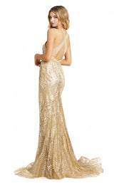 3 of 4 Mac Duggal 30621 Dress Light-Gold