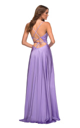 4 of 10 La Femme 30662 Dress Lavender