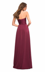 2 of 4 La Femme 30700 Dress Dark-Berry