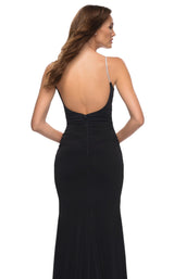 4 of 4 La Femme 30701 Dress Black
