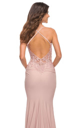 11 of 12 La Femme 30706 Dress Mauve