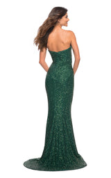 4 of 11 La Femme 30714 Dress Emerald
