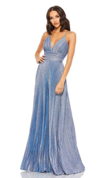 1 of 3 Mac Duggal 30725 Dress Royal-Silver