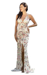 2 of 43 Primavera Couture 3073 Nude Multi