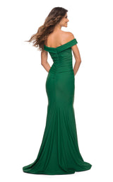 3 of 8 La Femme 30736 Dress Emerald