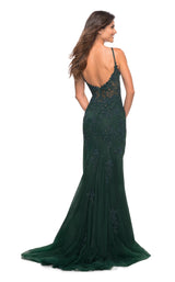 2 of 3 La Femme 30767 Dress Emerald