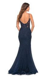 2 of 4 La Femme 30787 Dress Navy