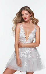 1 of 3 Alyce 3101 Diamond-White-Cashmere-Rose