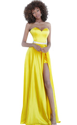 1 of 4 Jovani 3106 Yellow