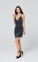 1 of 15 Primavera Couture 3131 Dress Black-Multi