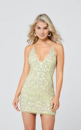 3 of 3 Primavera Couture 3138S Dress Yellow