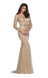 1 of 4 Zoey Grey 31446 Gold/Nude