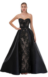 1 of 8 Nina Canacci 3157 Black-Nude