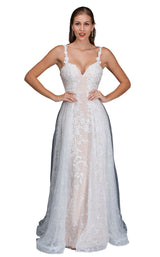 1 of 4 Nina Canacci 3159 Ivory/Nude