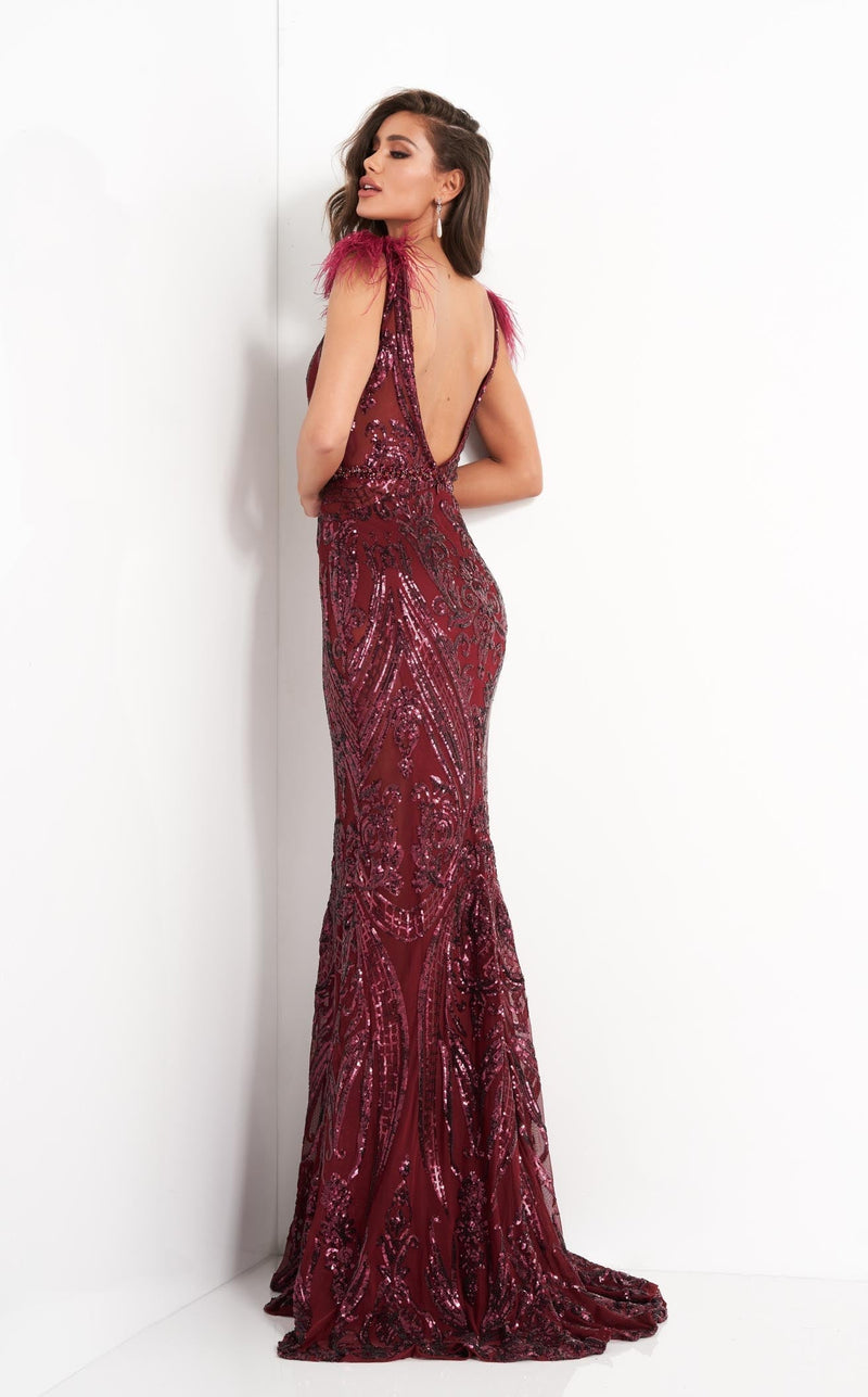 Jovani 3180 Merlot