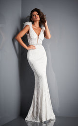 3 of 16 Jovani 3180 White