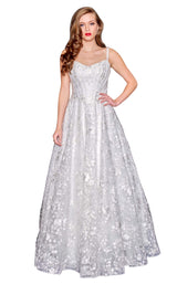 1 of 4 Nina Canacci 3182 Dress Ivory