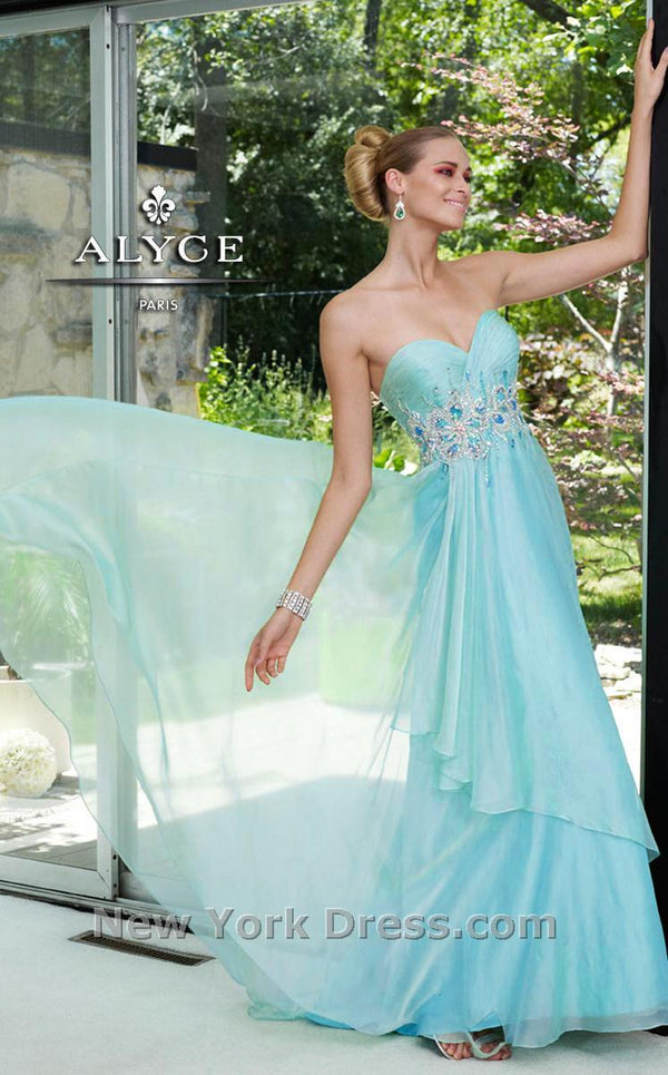 Alyce 6084 Light Turquoise