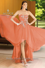 3 of 4 Alyce 6088 Coral